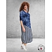 DYB Jurk Blauw/Wit