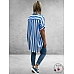New Collection Blouse Graffiti Love Blauw