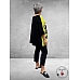 FRENZI Shirt Felix Zwart/Lime