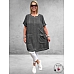 GOZZIP Tuniek Leslie Washed Black