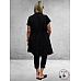 GOZZIP Waistcoat Mouna Zwart