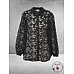 GOZZIP Blouse Hilma Zwart/Lace