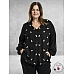 GOZZIP Blouse Ghita Zwart