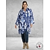 GOZZIP Tuniek/Blouse Ingun Wit/Blauw