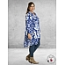 GOZZIP Tuniek/Blouse Ingun Wit/Blauw