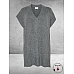 KAFFE CURVE Poncho Cannett Grijs