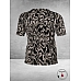 KAFFE CURVE Trui Lizzy Black/Elephant Grey