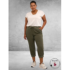 KAFFE CURVE Capri Broek Nana Grape Leaf