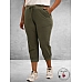 KAFFE CURVE Capri Broek Nana Grape Leaf