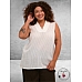 KAFFE CURVE Top Alana Chalk