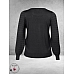 KAFFE CURVE Trui Plooimouw Black Oyster