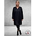 KAFFE CURVE Doorknoop Jurk Blouse Sabrine