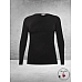 KAFFE CURVE Aidi Wrap Shirt Black Deep