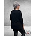 KAFFE CURVE Aidi Wrap Shirt Black Deep