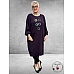 KAFFE CURVE Jurk Loni Dawn Purple
