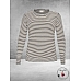 KAFFE CURVE Trui Nalia Chalk/Black