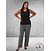 KAFFE CURVE Top Regitta Zwart