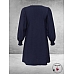 KAFFE CURVE Jurk Linna Midnight Marine