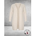 KAFFE CURVE Cardigan Luela Feather Gray Melange