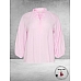 KAFFE CURVE Blouse Linna Lilac Snow