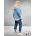 New Collection Trendy gebreide Trui Blauw