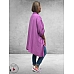 NEW COLLECTION Blouse Hig/Low Lila