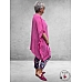 LA CASA Poncho/Tuniek Fuchsia
