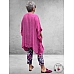 LA CASA Poncho/Tuniek Fuchsia