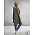 LA CASA Offshoulder Tuniek/Jurk Khaki
