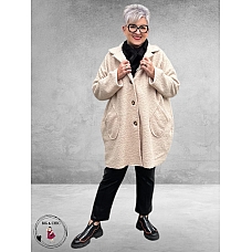 NEW COLLECTION Tussenjas Bouclé  Beige