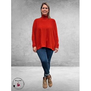 ITALY MODA Trui Orange 