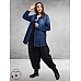 KEKOO Blouse Jas Indigo Denim