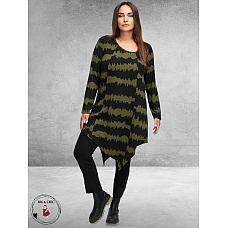KEKOO Tuniek Olijf Groen/Zwart