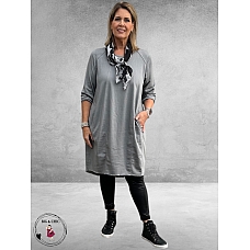 KEKOO Jurk Juline Grijs