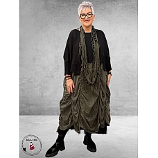 Moonshine Jurk Ophaal Khaki