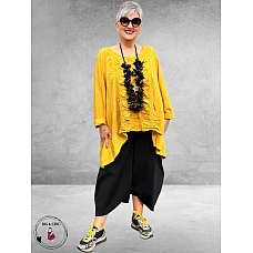 Moonshine Tuniek High-Low Geel