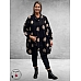 NOEN Cardigan Zwart Beige Applicaties