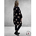 NOEN Cardigan Zwart Beige Applicaties