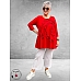 NOEN Tuniek Applicatie Scarlet Red