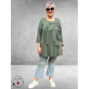 NOEN Tuniek Applicatie Loden Green