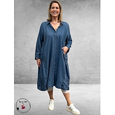 NOEN Jurk Denim Look Wow-Effect