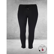 Only-M Travel Pantalon Enkel Broek  Met Splitje  Zwart