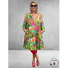 Orientique Jurk Lani Oosterse Print