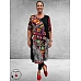 ORIENTIQUE Jurk Patch Runaway Train