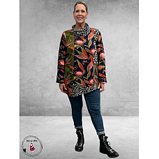 ORIENTIQUE Tuniek/Shirt Reckless Patch