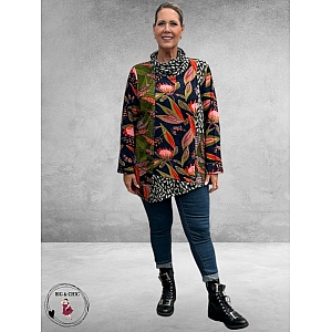 ORIENTIQUE Tuniek/Shirt Reckless Patch