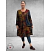 ORIENTIQUE Curved Layer Jurk Japan Street 