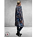 ORIENTIQUE Jas Kantha Patch Blauw
