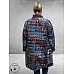 ORIENTIQUE Jas Kantha Patch Blauw