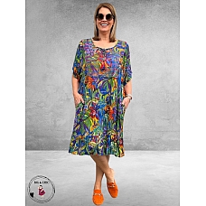 Orientique Jurk Zapallar Bib 